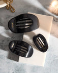 Black Flat Cloud Clip - Medium - sanitystyle