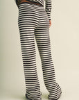 Striped Relaxed Pants with Drawstring Waist