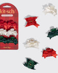 Mini Claw Clips 6pc Set - Holiday