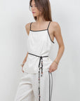 Bryn Contrast Top