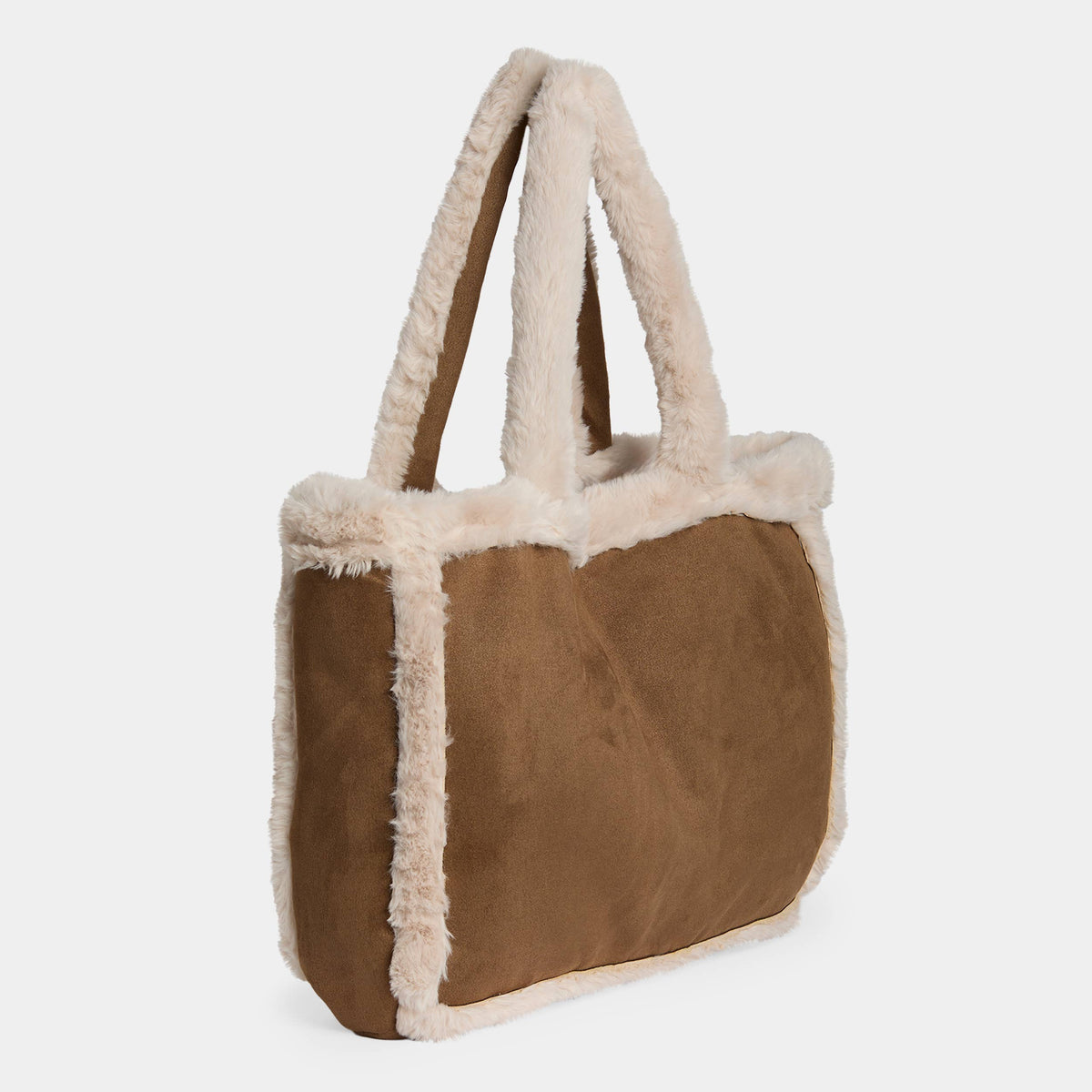 Laila Faux Fur Tote