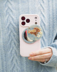 Hand-painted Horse Magsafe Phone Mirror