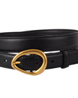 Asymmetrical Buckle Belt