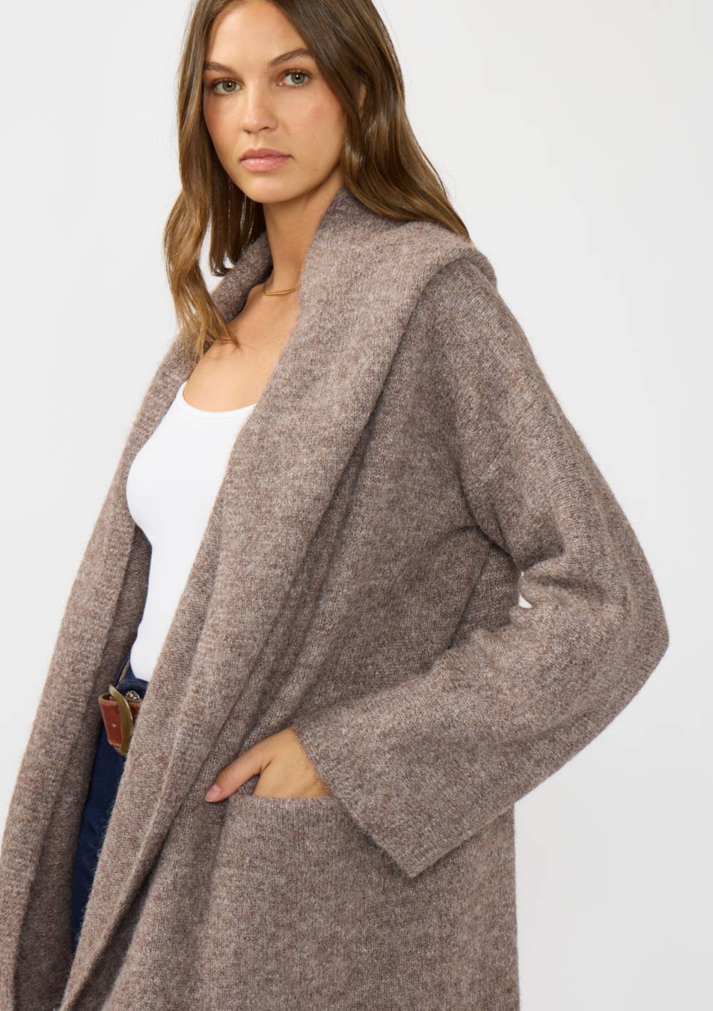 Jaymie Open Cardigan