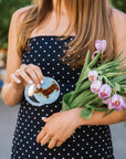 Hand-painted Dachshund Compact Mirror | Eco-Friendly
