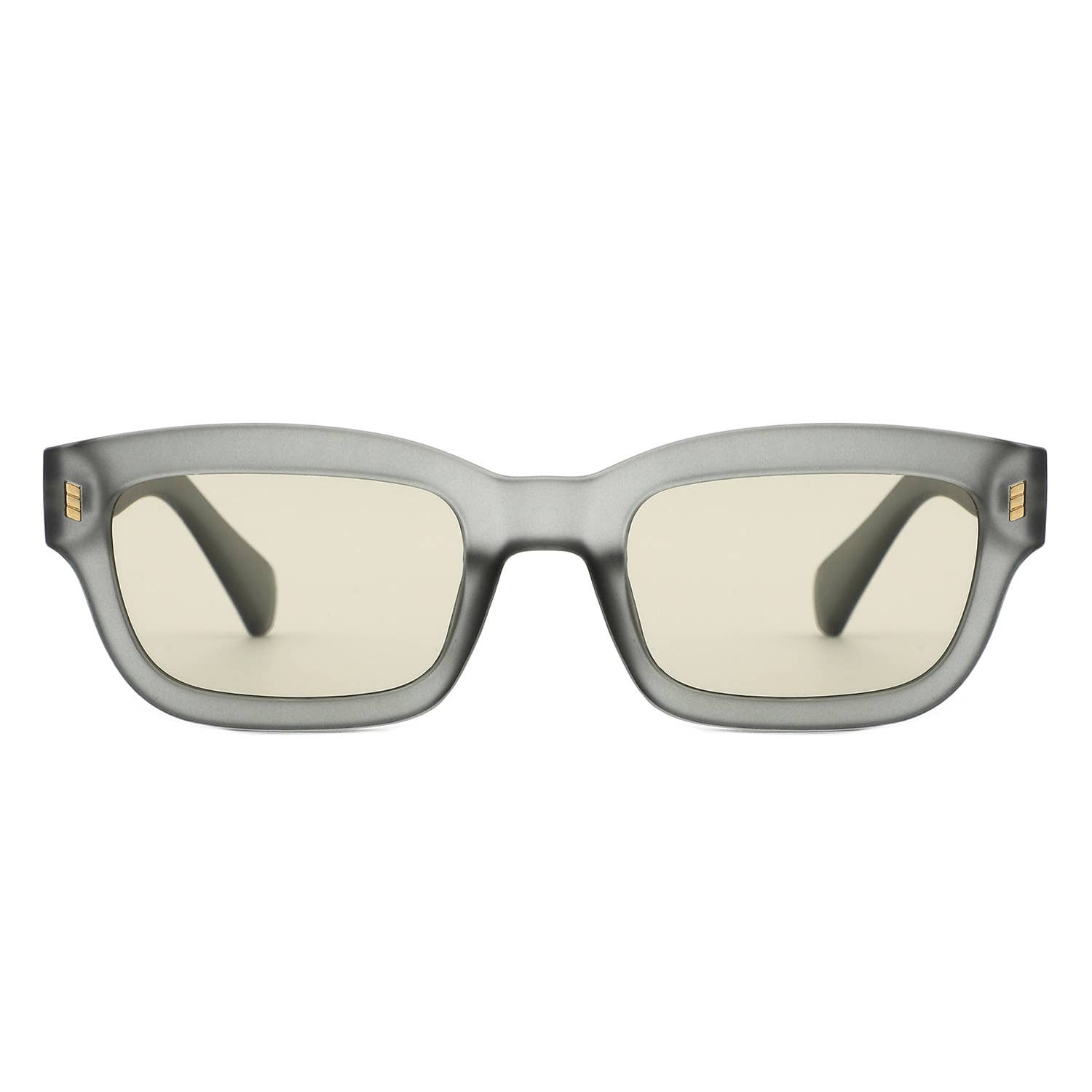 Rectangular Fashion Bold Vintage Inspired Sunglasses