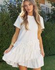 Florence Ruffle Frill Mini Dress