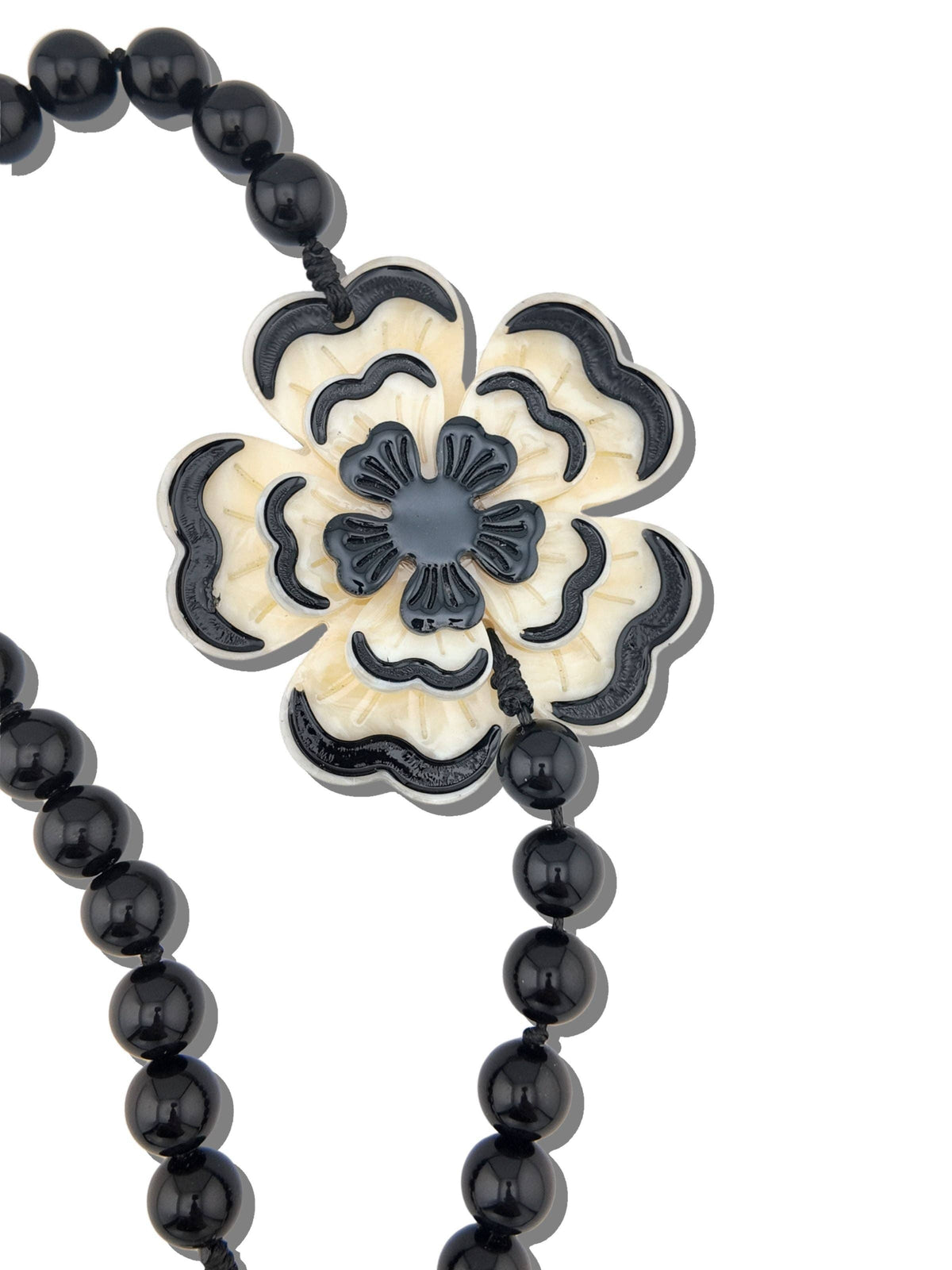 Hand-painted Dianthus Bracelet Phone Chain