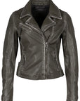 Christy Stars Leather Jacket