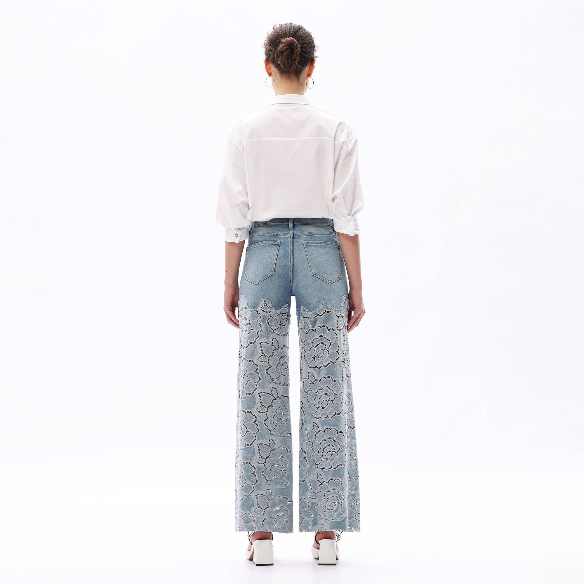 Shia Lace Detail Jeans