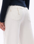 Winnie Lace Jeans- White