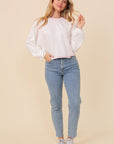 Stitches Long Sleeve Top