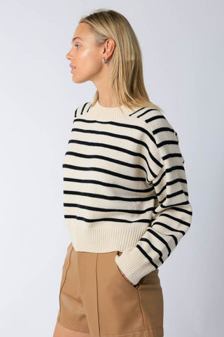 Amber Relaxed Stripe Sweater