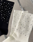 Rhinestone Socks