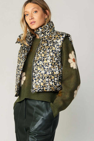 Maria Floral Vest