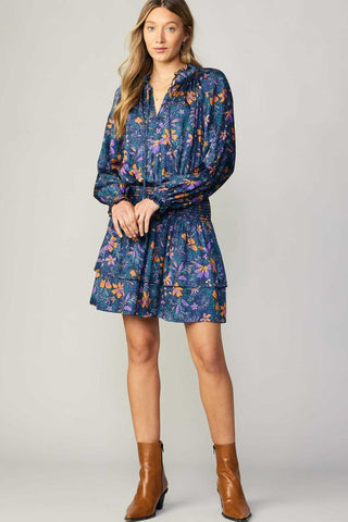 Sonia Floral Tiered Dress