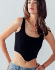 Dixon Corset Tank (multiple colors)