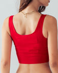 Dixon Corset Tank (multiple colors)