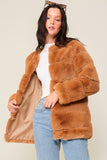 Trina Faux Fur Glam Coat