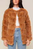 Trina Faux Fur Glam Coat