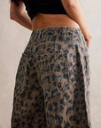 Leora Leopard Print Jeans