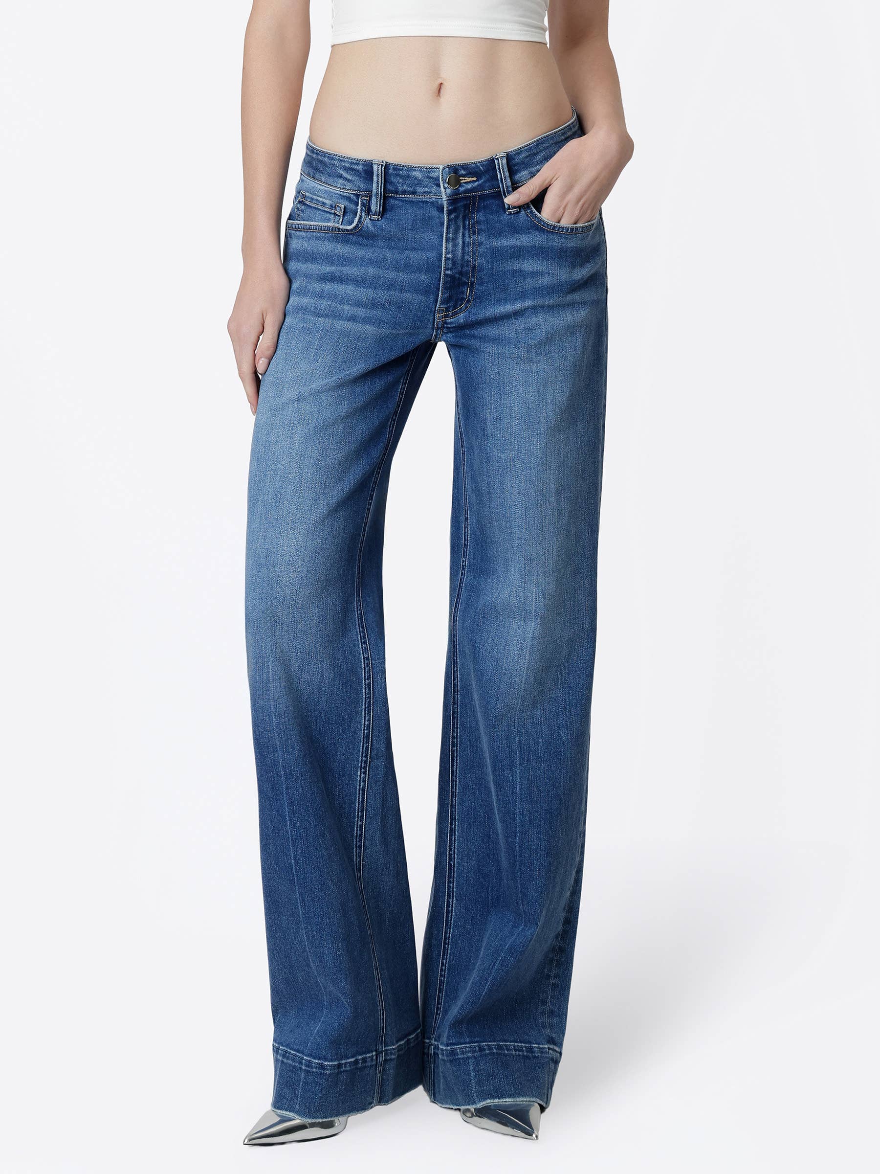 Lowell Low Rise Wide Leg