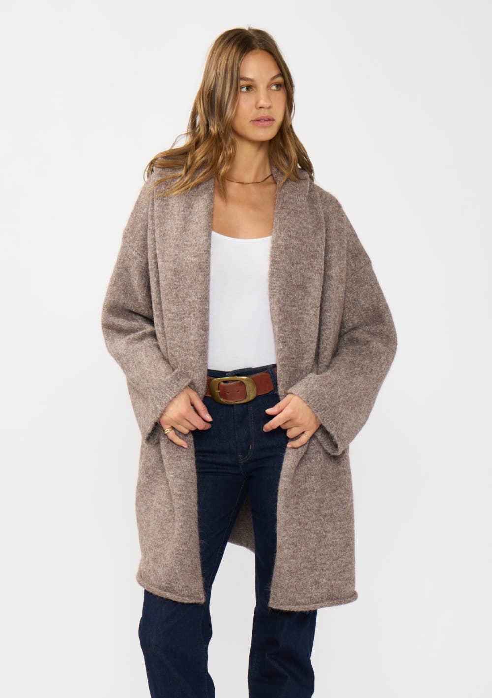 Jaymie Open Cardigan