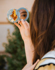 Hand-painted Horse Compact Mirror | Eco-Friendly