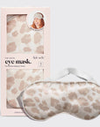 Satin Sleep Eye Mask - Leopard