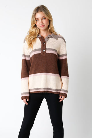 Faith Button Sweater
