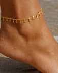 Adilene Chain Anklet - Gold