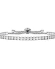 Jodie Tennis Bracelet - Silver