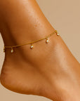 Salma Danity Anklet - Gold