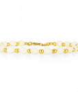 Regis Shell Anklet - Gold