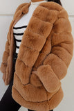 Trina Faux Fur Glam Coat