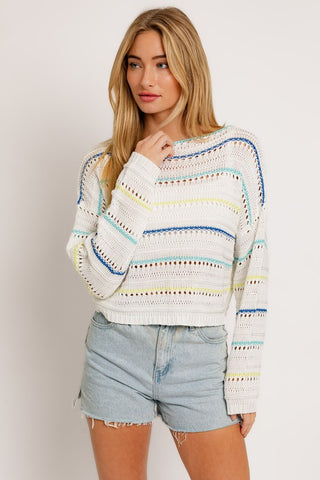 Tina Stripe Sweater