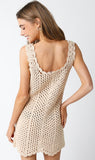 Ivy Crochet Mini Dress