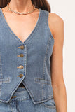 Jennie Midi Skirt and Vest Set