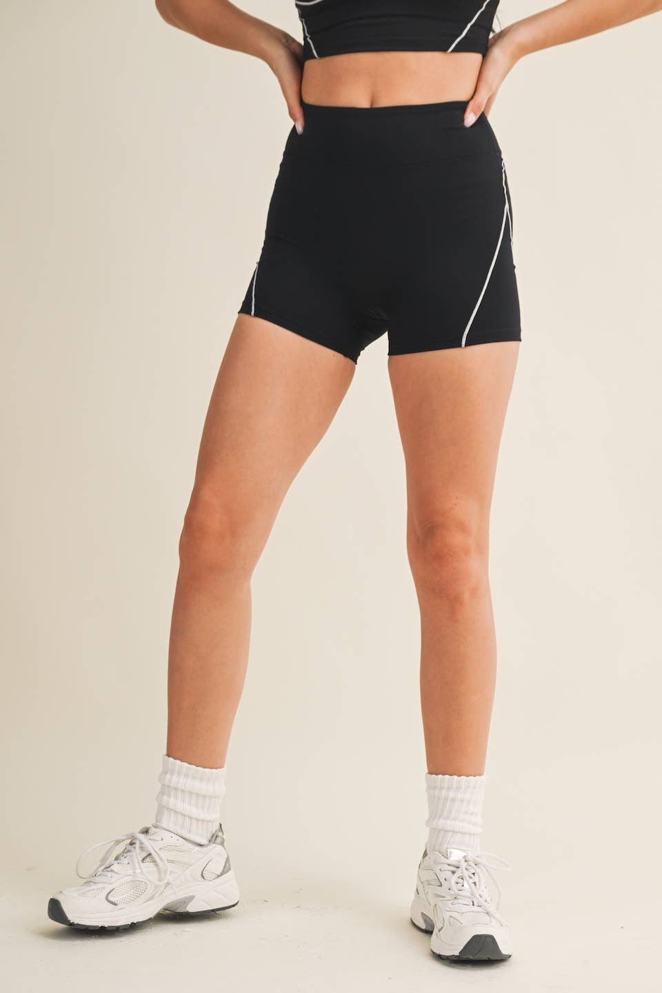 Sloane Biker Shorts- Black