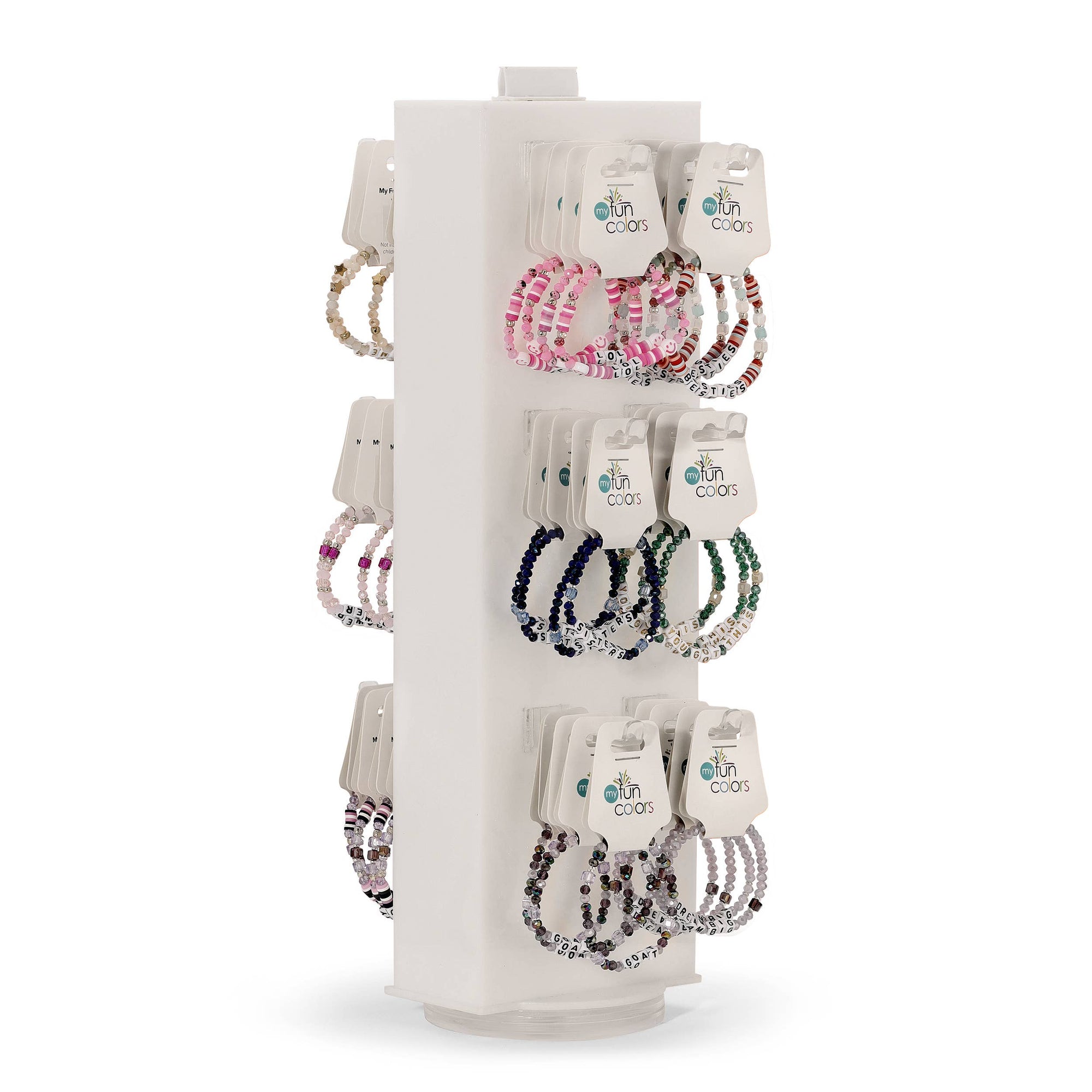 Kids Colorful Words Bracelets