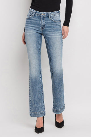 Bruce Mid Rise Bootcut Jean