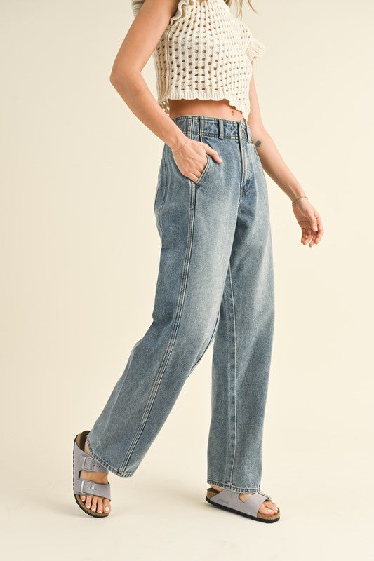 Lana Front Seam Jeans