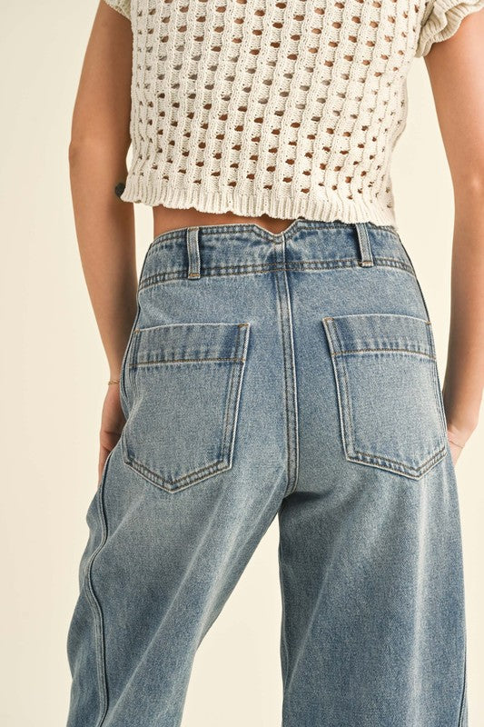 Lana Front Seam Jeans