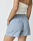 Leah Patched Pocket Shorts