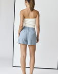 Leah Patched Pocket Shorts