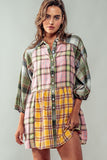 Hailee Plaid Ruffled Dress