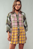 Hailee Plaid Ruffled Dress