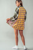 Hailee Plaid Ruffled Dress