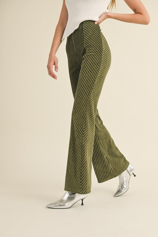 Mallory Corduroy Flared Pant