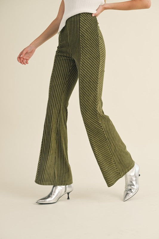 Mallory Corduroy Flared Pant